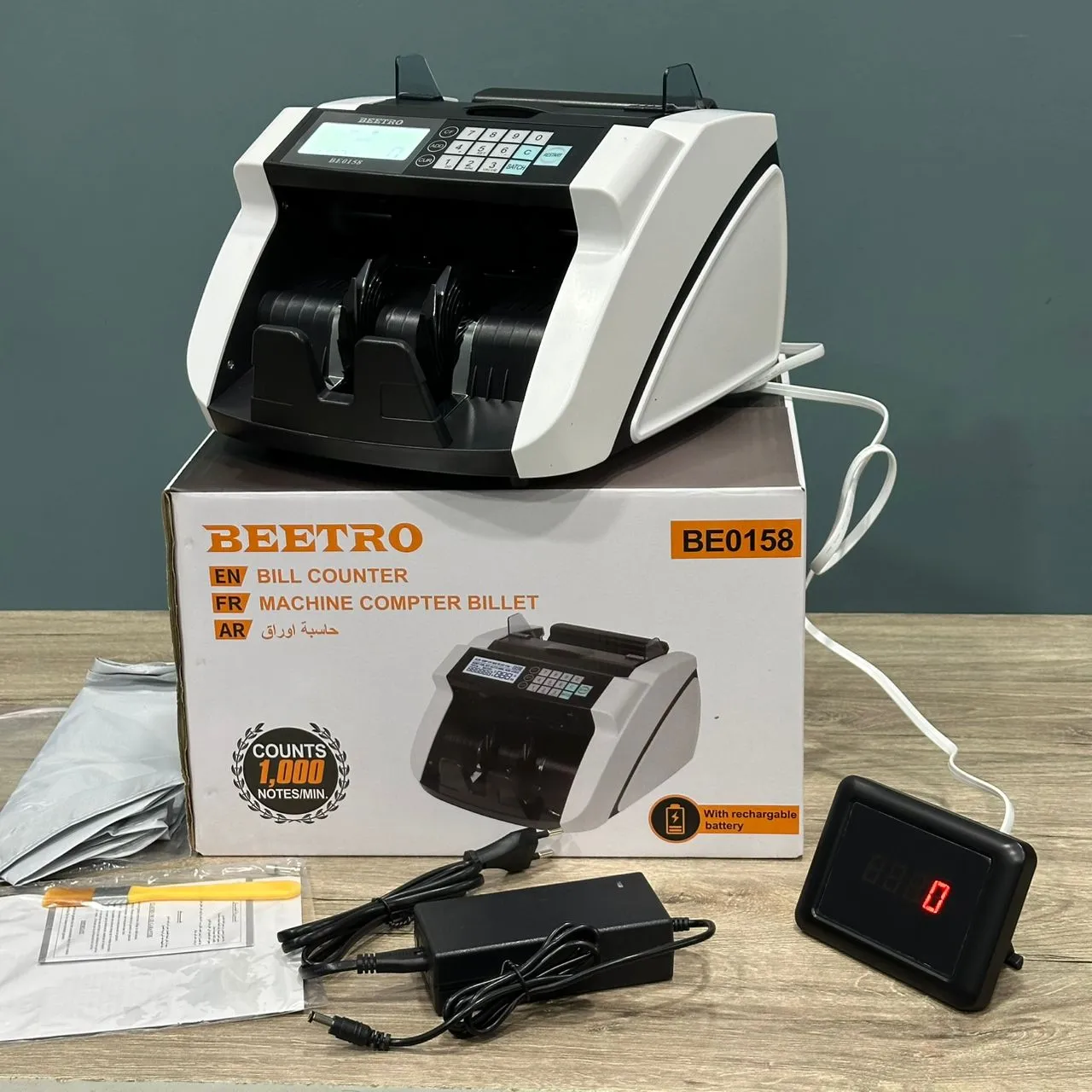 COMPTEUSE DE BILLET BEETRO BE0158 SANS FIL - Ledb Global Equipement ...